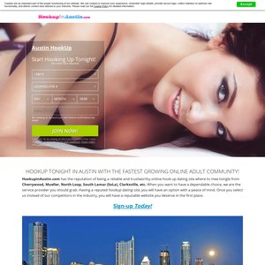 HookupinAustin.com has the reputation of being a reliable and trustworthy online hook up dating site where to mee tsingle from Cherrywood, Mueller, North Loop, South Lamar (SoLa), Clarksville, 