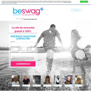 Beswag.com est un site de rencontre gratuite possédant plusieurs milliers de membres. Sur ce site de rencontre gratuite, vous pouvez échanger avec tous les célibataires disponibles, qu'ils soient homme ou femme.