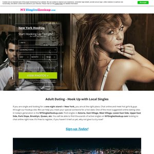 Find singles in Astoria, East Village, West Village, Lower East Side, Upper East Side, Park Slope, Brooklyn, Queen, etc. You will be able to find thousands of active singles on NYSinglesHookup.com